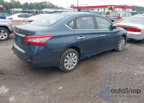 2015 Nissan Sentra Sv z USA, uszkodzony, nr VIN 3N1AB7AP1FY305463